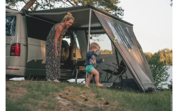 Outwell Awning Room aufgebaut